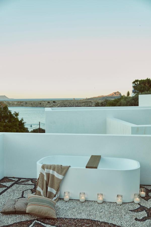 לינדוס Af Lindia Nature Design Hotel מראה חיצוני תמונה