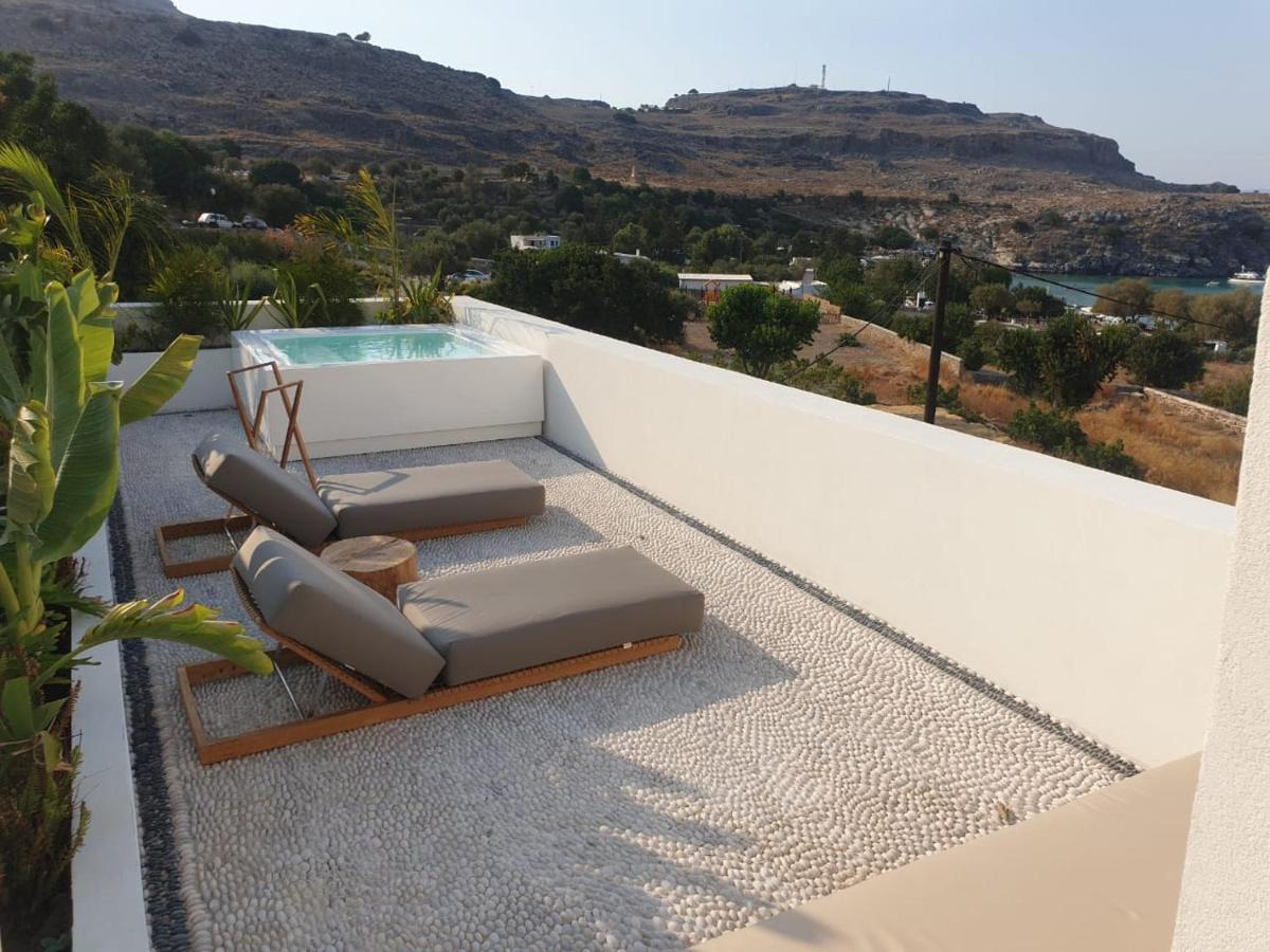 לינדוס Af Lindia Nature Design Hotel מראה חיצוני תמונה