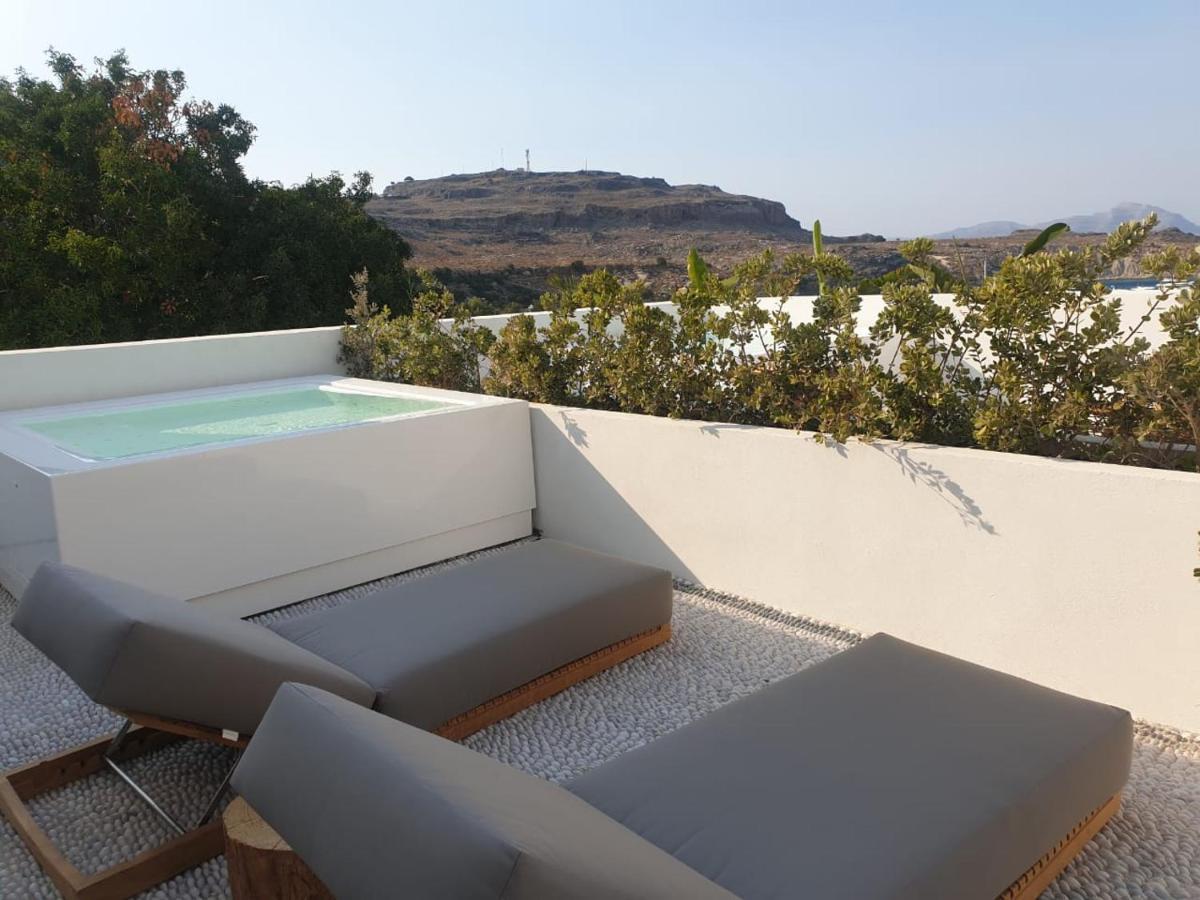 לינדוס Af Lindia Nature Design Hotel מראה חיצוני תמונה