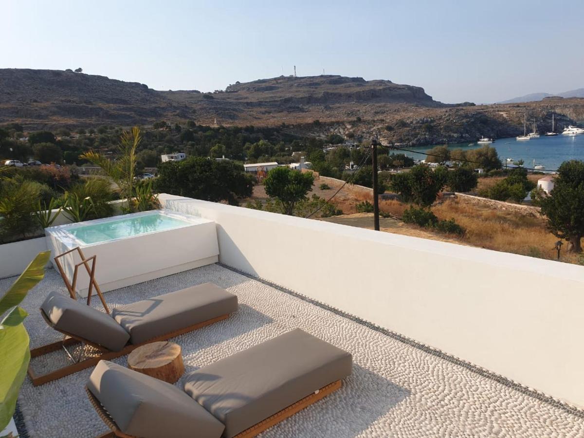 לינדוס Af Lindia Nature Design Hotel מראה חיצוני תמונה