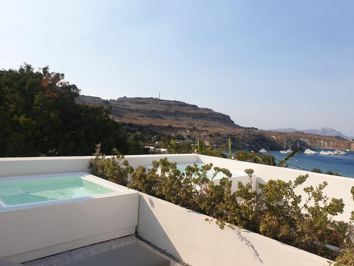 לינדוס Af Lindia Nature Design Hotel מראה חיצוני תמונה